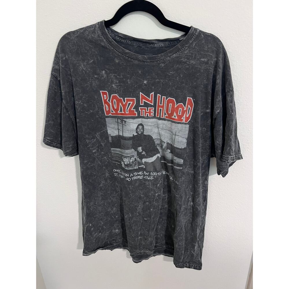 Boyz N the Hood graphic t-shirt XL distressed black hip hop streetwear